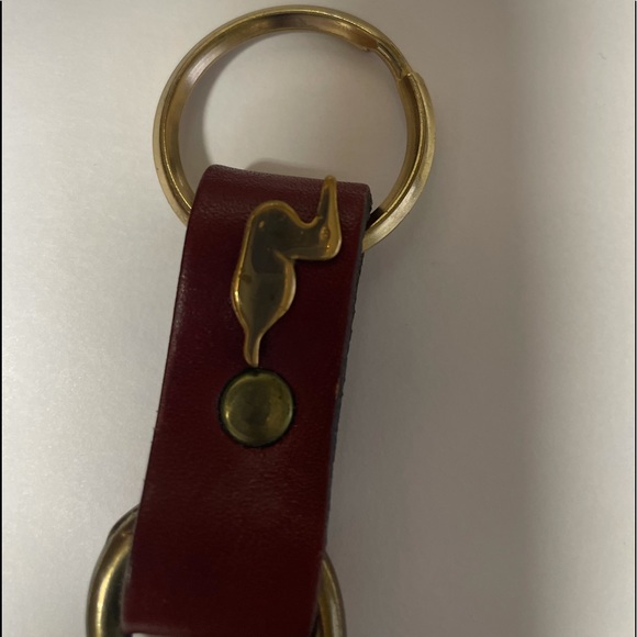 Vintage Brass Ludell Italy Keychain - Picture 2 of 5